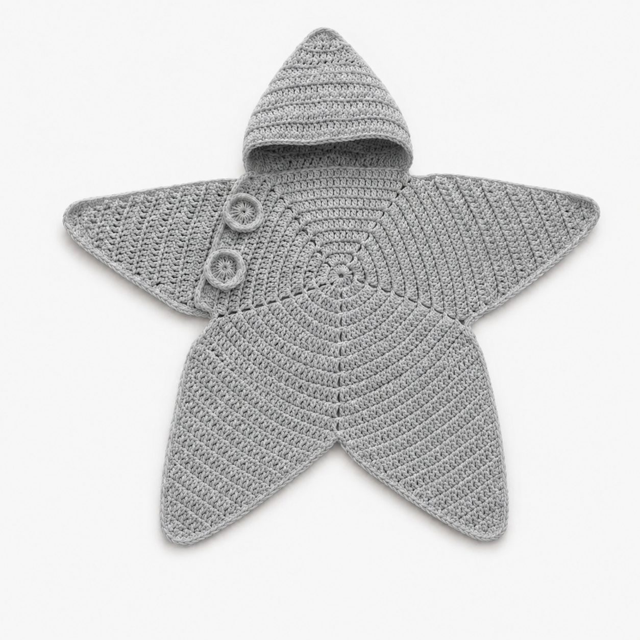 Handmade Crochet Baby Star Onesie