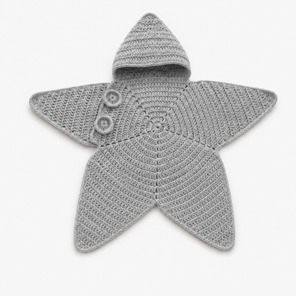 Handmade Crochet Baby Star Onesie