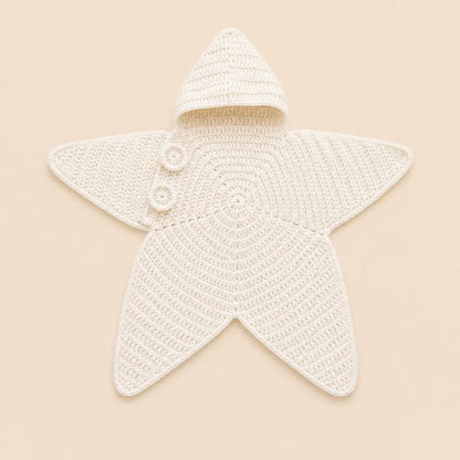 Handmade Crochet Baby Star Onesie
